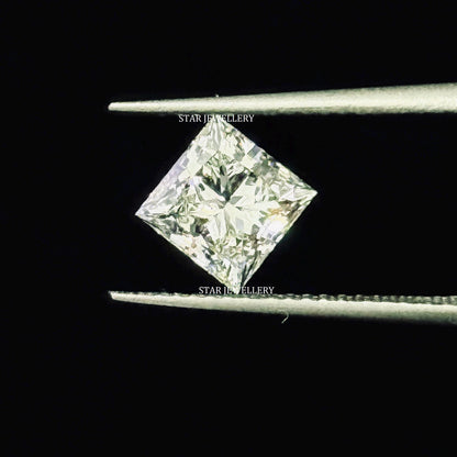 2.00 Ct Princess Cut IGI Lab Grown Diamond for Engagement Ring