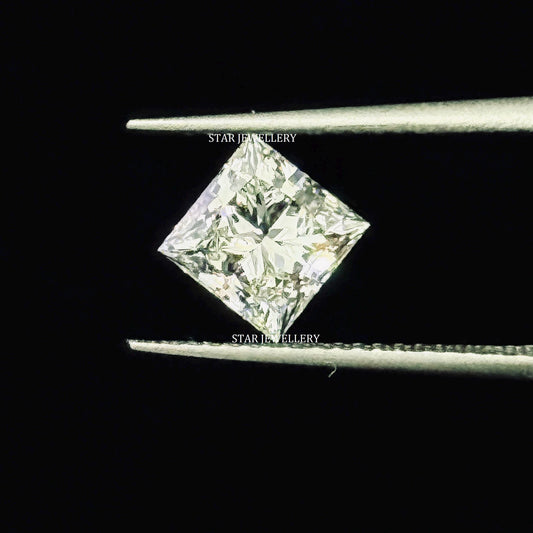 2.00 Ct Princess Cut IGI Lab Grown Diamond for Engagement Ring