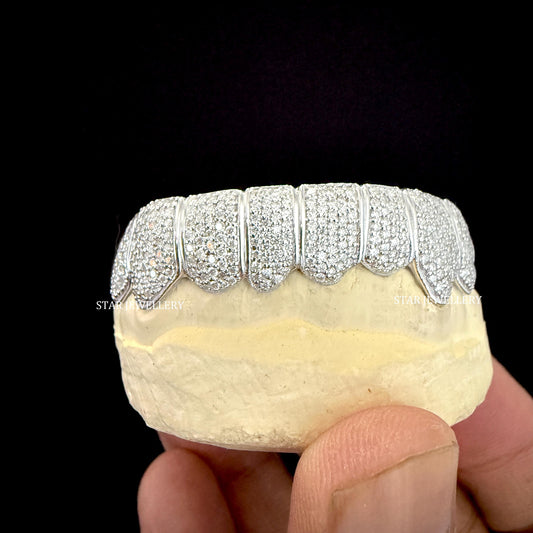 VVS Moissanite 925 Sterling Silver Diamond Grillz