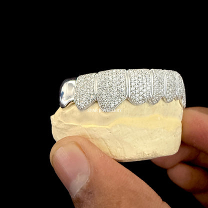 VVS Moissanite 925 Sterling Silver Diamond Grillz